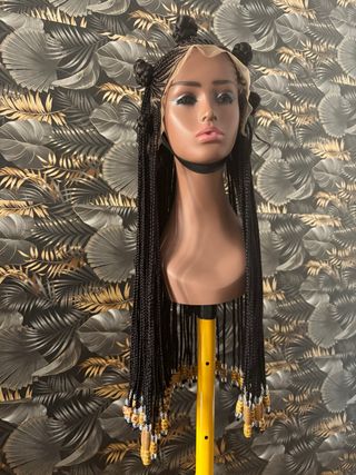 Peluca de trenzas africanas sintéticas