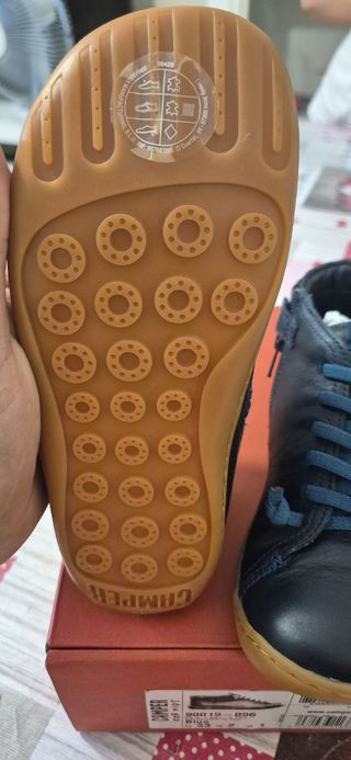 Zapatos Camper Peu Cami Kids - Azul - 33