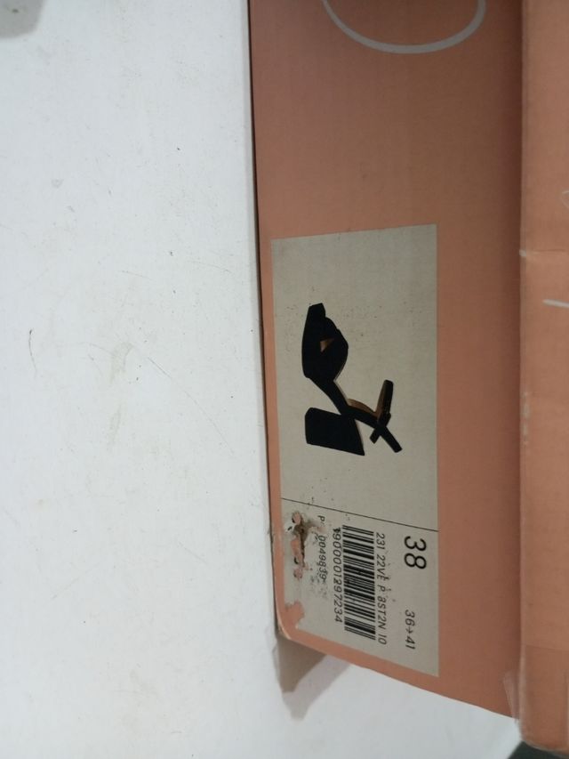 Zapatillas negras deportivas talla 39