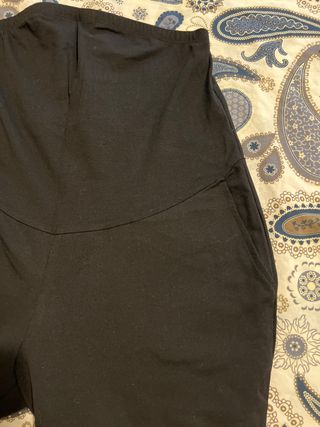 Pantalones premamá negros