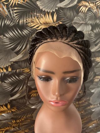 Peluca Trenzas Africanas - Negra