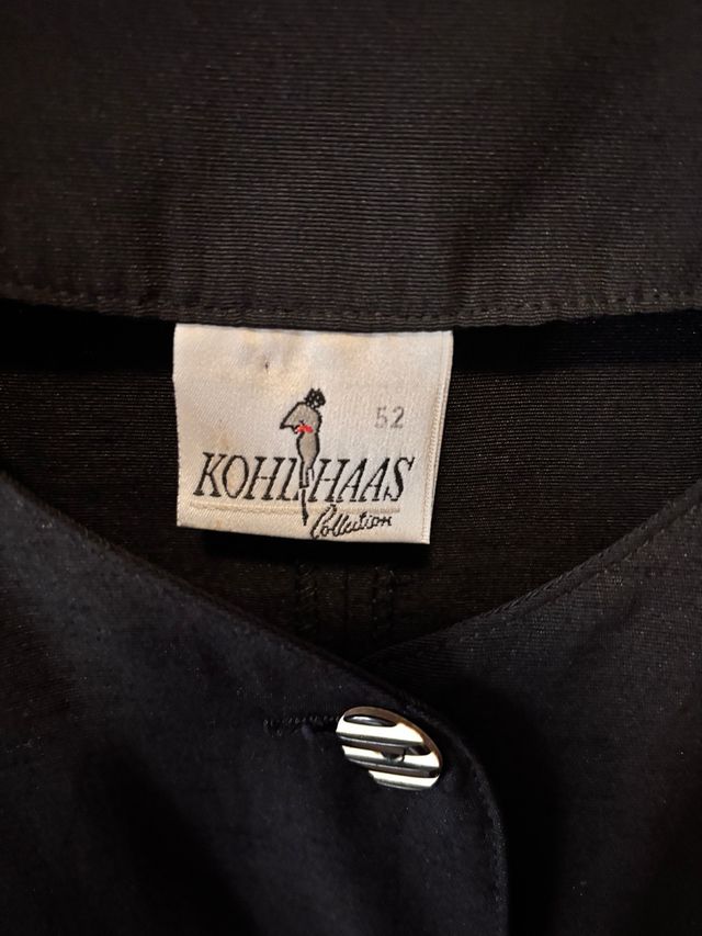 Abito nero vintage da donna