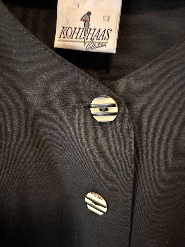 Abito nero vintage da donna