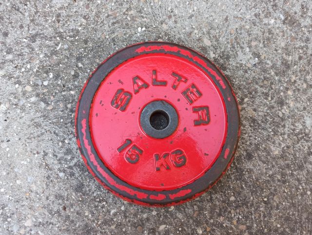 Disco de pesas Salter 15kg