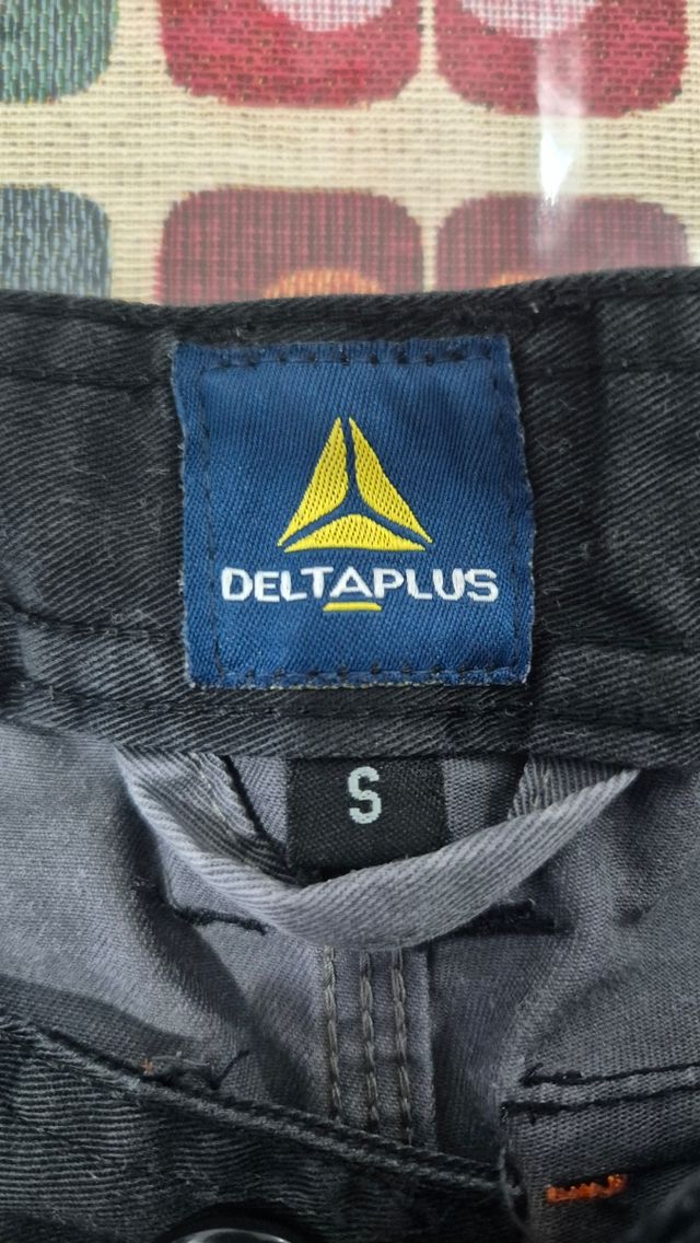 Pantaloni Deltaplus Grigio-Nero Tg.S