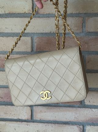 Borsa Chanel WOC Vintage Beige