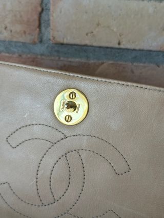 Borsa Chanel WOC Vintage Beige