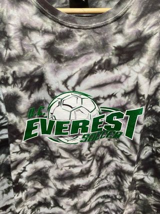 Lote 2 camisetas tie dye oscuras XL unisex