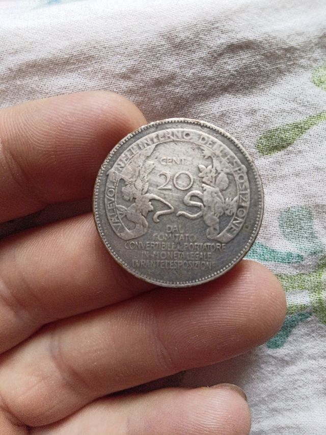 20 Centesimi Italia 1906 - Milano