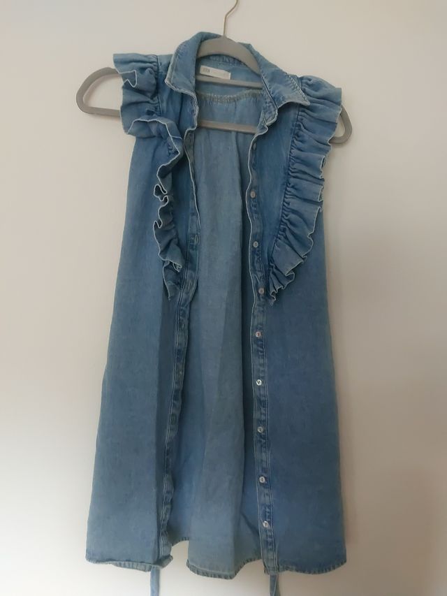 Vestido vaquero corto azul