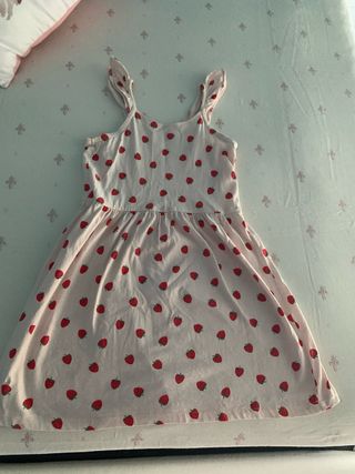 Vestito fragola Kiabi 6 anni