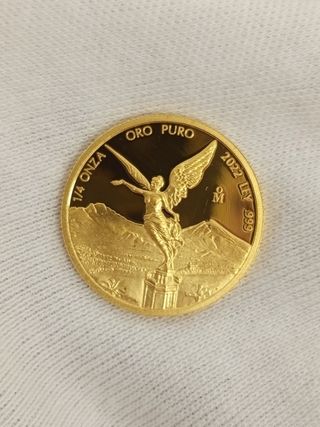 1/4 Onza Oro MÉXICO 2022 PROOF 