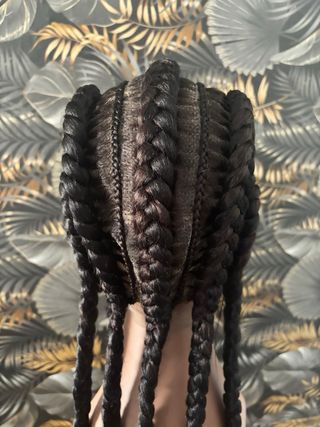 Peluca Trenzas largas