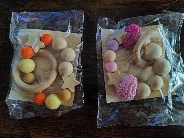 Pulseras de dentición para bebés