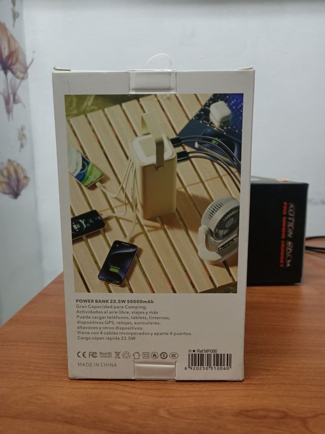 Power Bank 50000mAh - Portátil