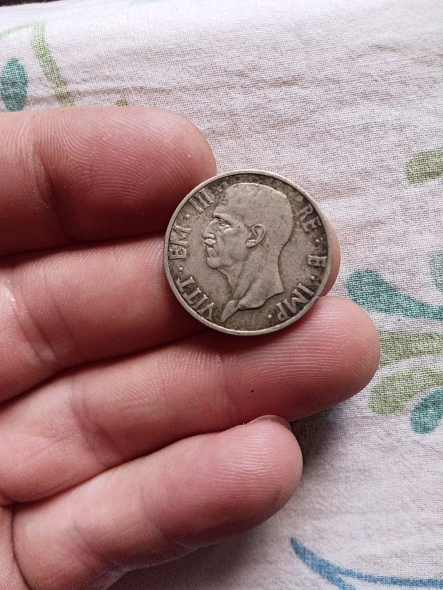 5 Lire Italia 1936 - Fecondità