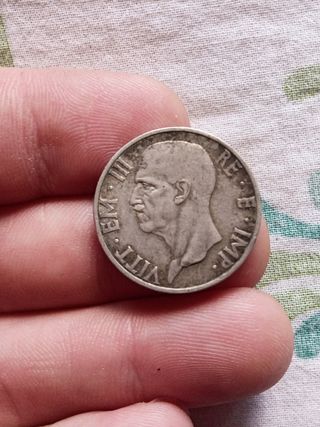 5 Lire Italia 1936 - Fecondità
