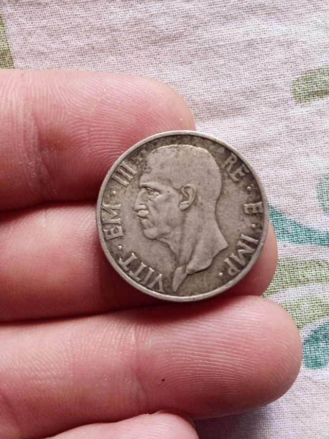 5 Lire Italia 1936 - Fecondità