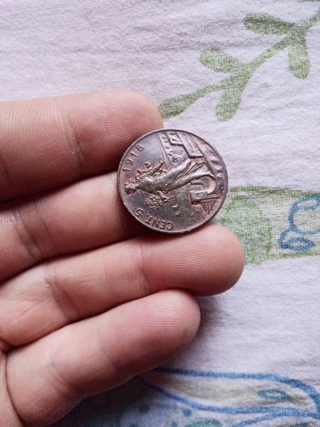5 Centesimi Italia 1918