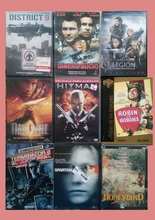 9 Películas DVD Variadas