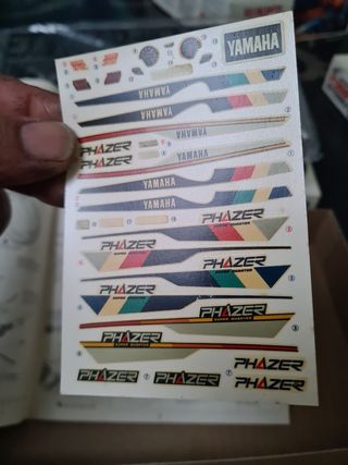 Rarisima Yamaha FZ250 Phazer Tamiya 1/12