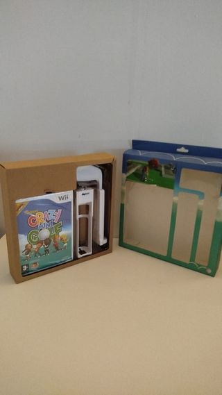 Wii Crazy Mini Golf + accesorio