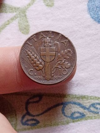 10 Centesimi Italia 1936