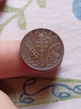 10 Centesimi Italia 1936