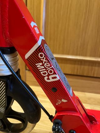 Patinete Oxelo Mid 9 Rojo