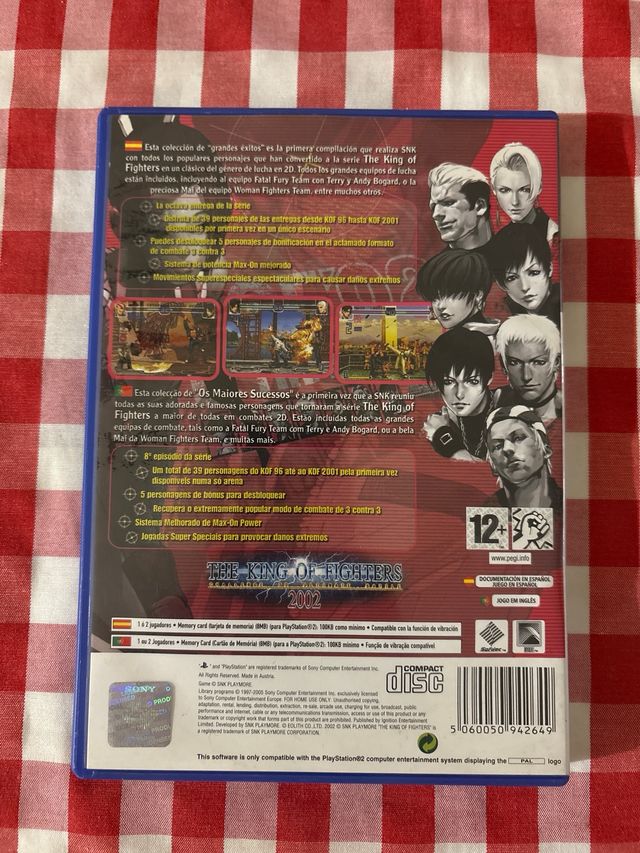 The King of Fighters 2002 Ps2