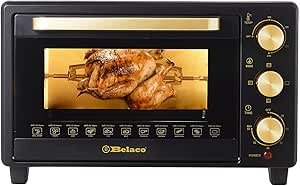 Belaco Horno tostador de sobremesa de 23L, grill