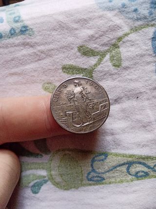 5 Centesimi Italia 1909 regno d'Italia ve3