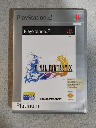 Final Fantasy X PS2 Platinum
