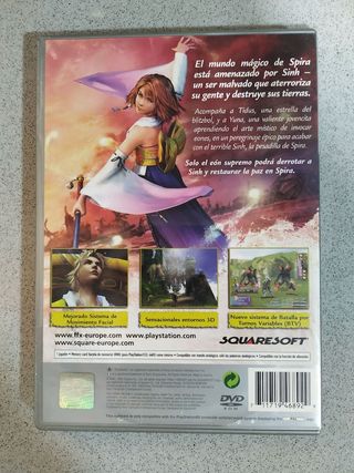 Final Fantasy X PS2 Platinum