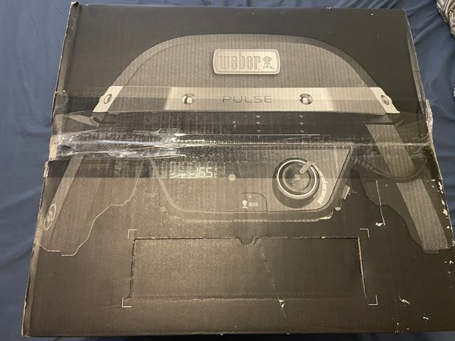 Weber Pulse 1000 Negra - Barbacoa eléctrica