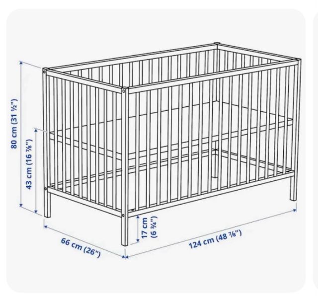 Minicuna Ikea + colchón