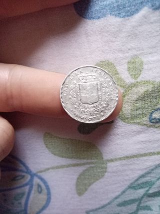 1 Lira 1860 Firenze - Vittorio Emanuele II