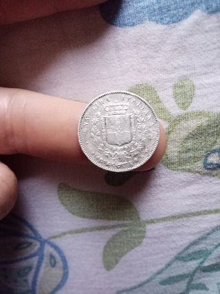 1 Lira 1860 Firenze - Vittorio Emanuele II