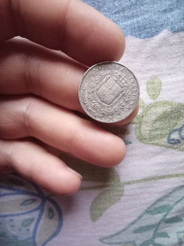 1 Lira 1860 Firenze - Vittorio Emanuele II