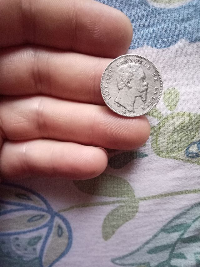 1 Lira 1860 Firenze - Vittorio Emanuele II