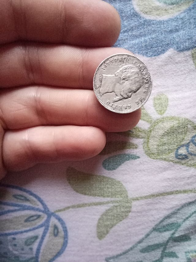 1 Lira 1860 Firenze - Vittorio Emanuele II