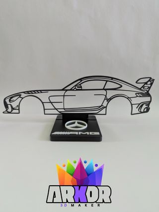 Mercedes AMG GT - Figura 3D
