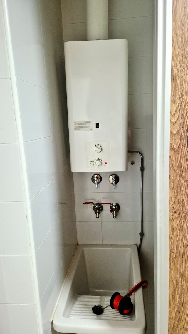 Calentador butano - Blanco