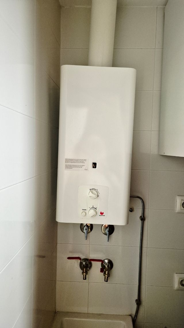 Calentador butano - Blanco