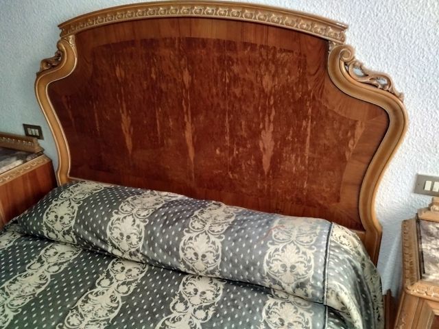 Cama matrimonio madera - Cabezal