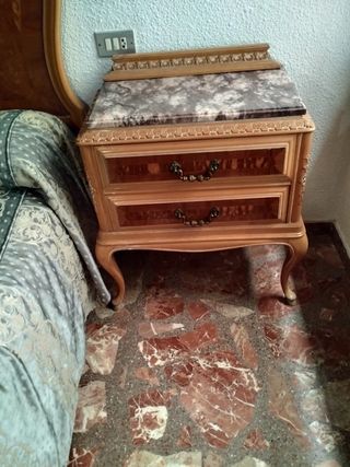 Cama matrimonio madera - Cabezal