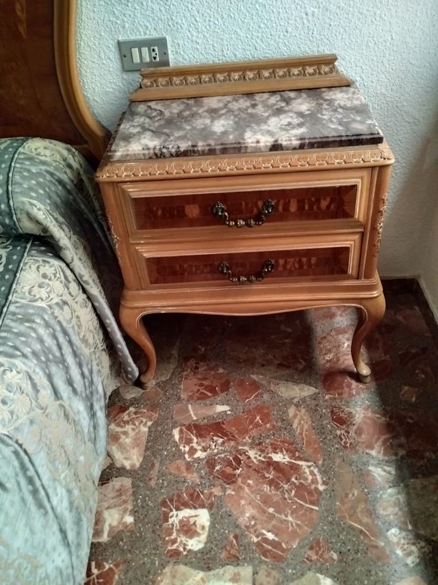 Cama matrimonio madera - Cabezal