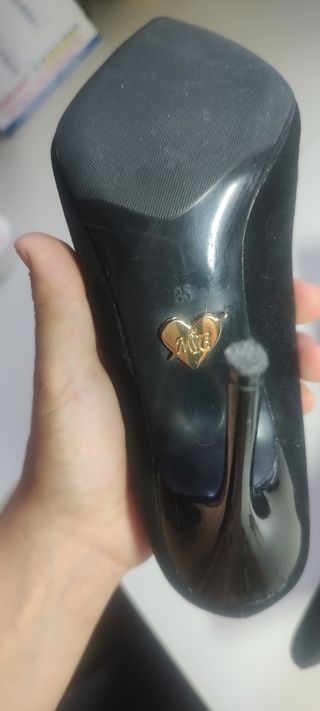 Scarpe Missglobo nere - tacco