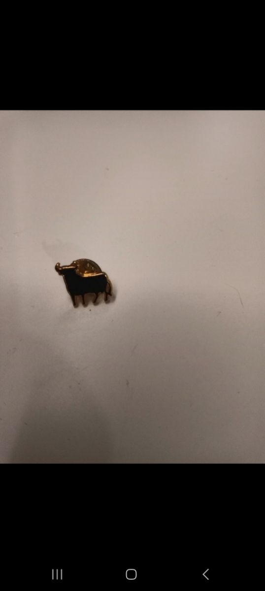 Pins Toro Osborne - dorados