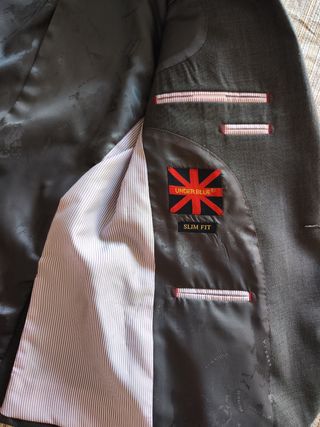 Traje gris hombre - chaqueta y pantalón